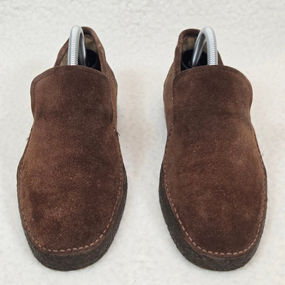 Vintage Lord Bacher Men's‎ Suede Chukka Loafers Size 7.5(40) Made in Italy - Picture 7 of 12